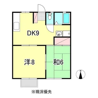 コーポみなみ【2階】の間取り