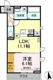 トータス【1階】の間取り