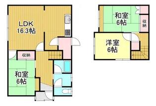 北海道苫小牧市有珠の沢町6【一戸建】の間取り