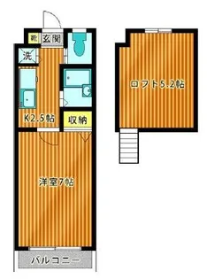 メゾン・ラフィーネ【1階】の間取り