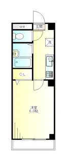 第28シンエイビル【4階】の間取り