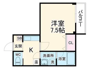 エバーグリーンIII【2階】の間取り