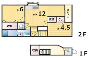 ルマージュ神戸3番館【2階】の間取り