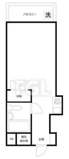 スカイコート世田谷第3【4階】の間取り