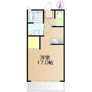 神奈川県平塚市北金目1【マンション】の間取り