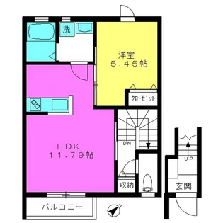 リヴェール【2階】の間取り