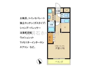 メゾンドメルヴェーユ【1階】の間取り