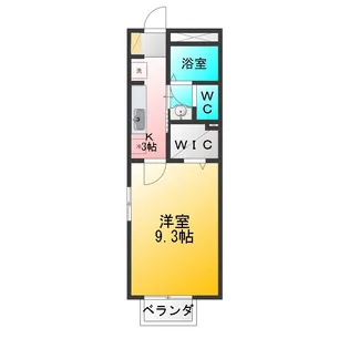 プリムヴェール【2階】の間取り