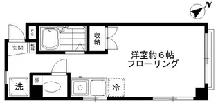 ハイツ北沢【1階】の間取り