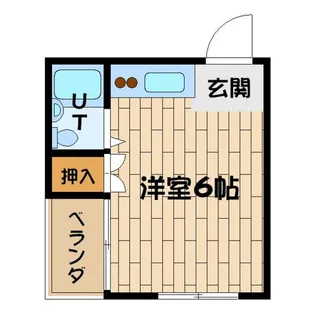 フォンテーヌNO3【3階】の間取り