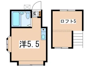 ネオステ-ションプラザ白楽【1階】の間取り