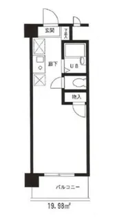 VILLA戸越【2階】の間取り