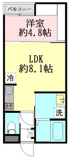 Mylfe(ミルフ)【3階】の間取り