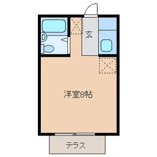 藤ハイツ【1階】の間取り