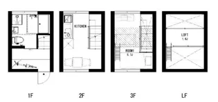 メゾン・ド・キートス【1階】の間取り