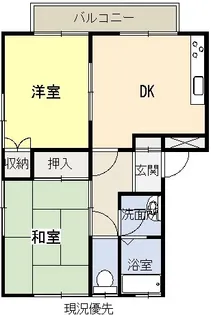 サングロウA1【2階】の間取り