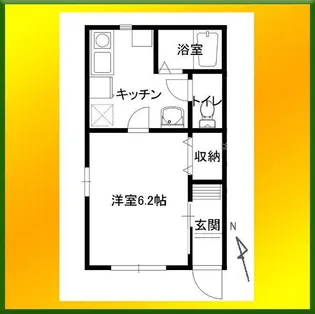 アベニール【1階】の間取り