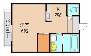 ジュネスプレジオ【1階】の間取り