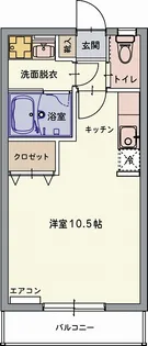 アミティエIII【2階】の間取り