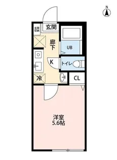 希望ヶ丘サザンプレイス【2階】の間取り