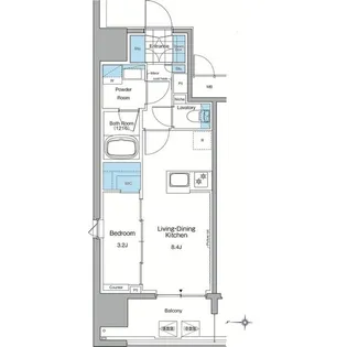 ルフォンプログレ赤羽マークス【3階】の間取り
