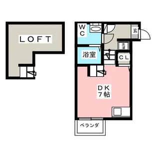 SEAPRAIRIE【2階】の間取り