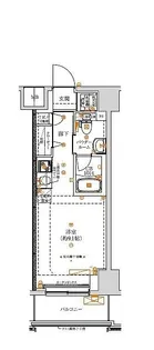 スパシエ東神奈川【6階】の間取り