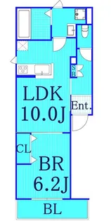 シエロヨコハマ【2階】の間取り