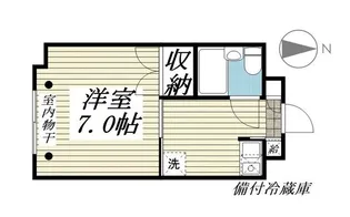 ラ・サーミ市名坂【4階】の間取り