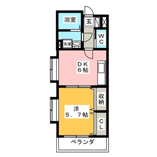 センチュリー・アイ【3階】の間取り