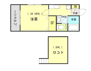 CRACE友丘【1階】の間取り