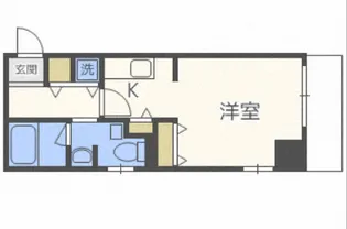 シティコート北1条【11階】の間取り