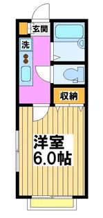 アーバンエイト【1階】の間取り