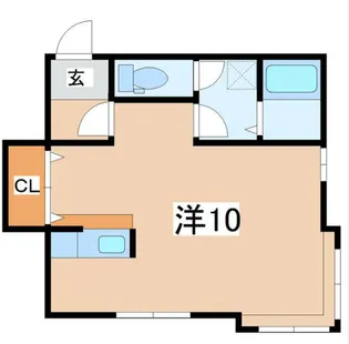 リヒテンシュロス201【2階】の間取り