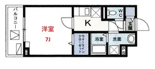 Feeju田園調布【2階】の間取り