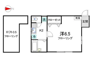 フォレストステージ上高田【2階】の間取り