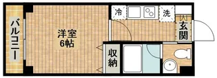 Court Blanche【1階】の間取り