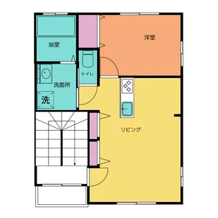 アウラナオキ【2階】の間取り