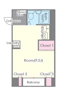 テネレッツァ【1階】の間取り