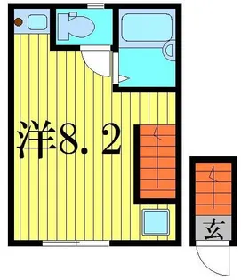 アルファアーチII【2階】の間取り