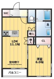 へーベルメゾン六花舎【1階】の間取り