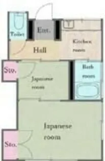 長澤荘【2階】の間取り