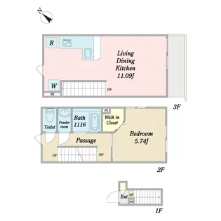 MIJAS板橋東山町の間取り