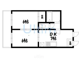 エスポワール峯【4階】の間取り