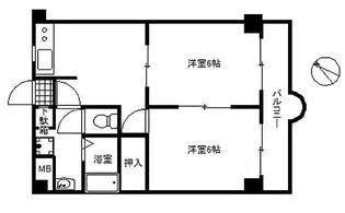 プレール東武練馬【3階】の間取り