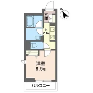 デスペラード【1階】の間取り