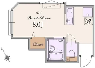ブライトステージ東武練馬【1階】の間取り