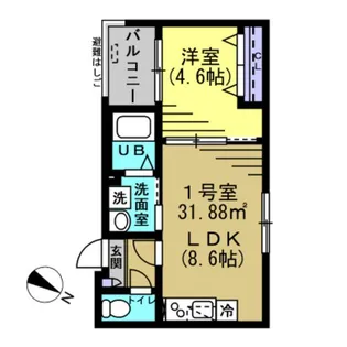 アリアトール【2階】の間取り