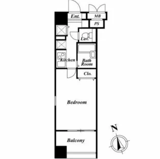 HF南麻布レジデンス【6階】の間取り