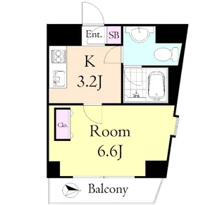M ’Clair-III【5階】の間取り